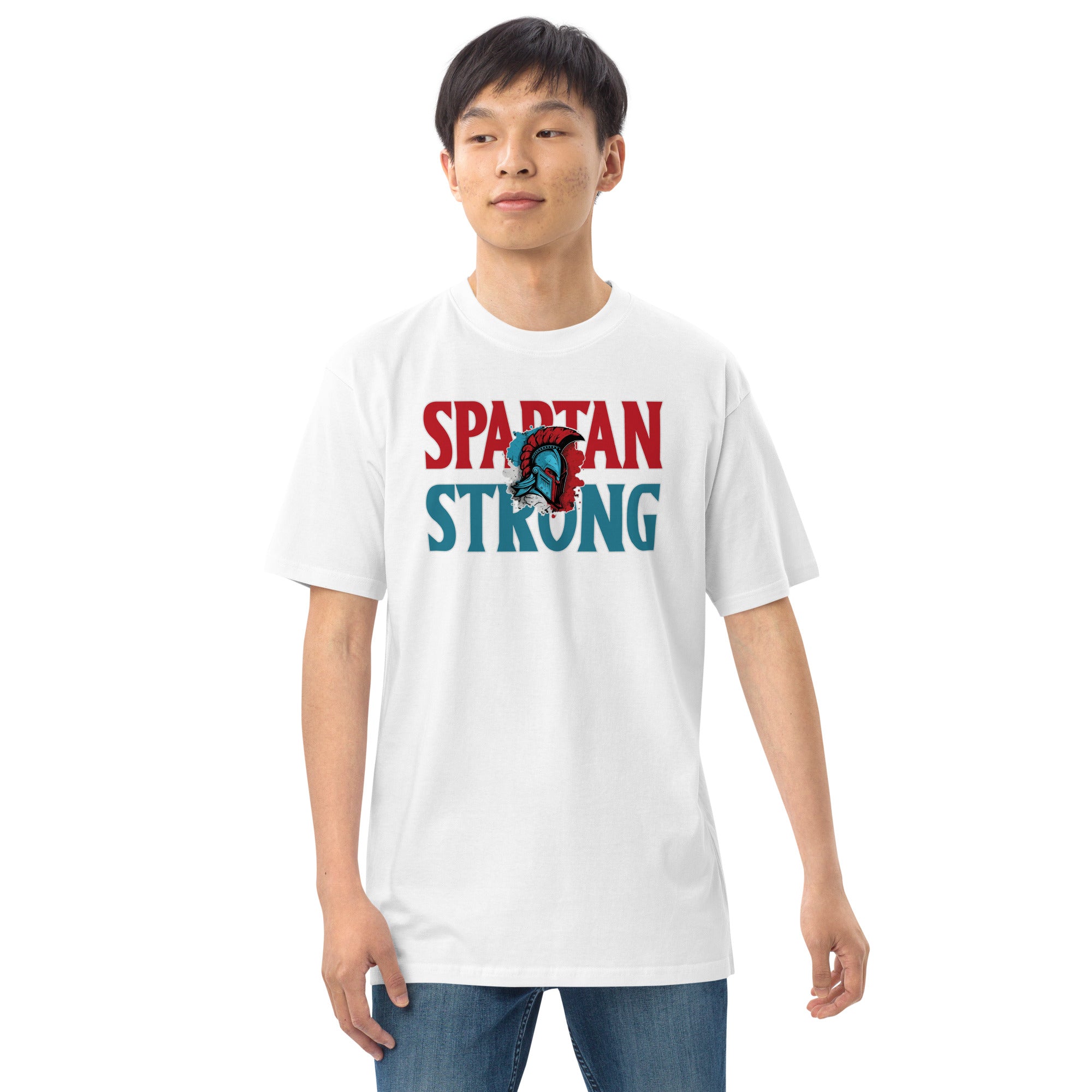 Spartan Men’s premium heavyweight tee