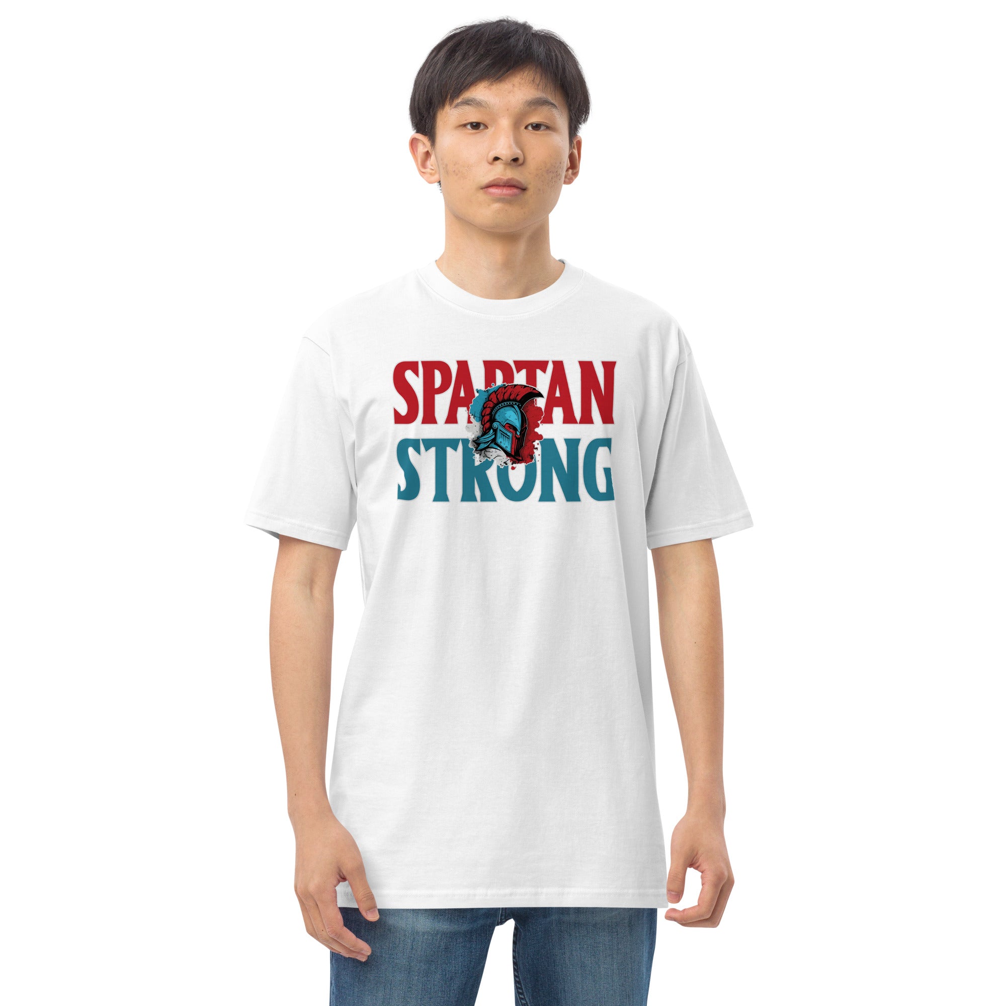 Spartan Men’s premium heavyweight tee