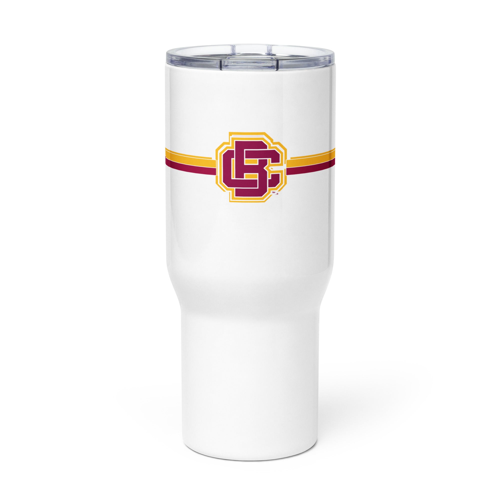 B-CU Travel mug with a handle